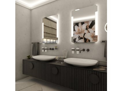 LED zrcadlo 600x800 s dotykovým senzorem
