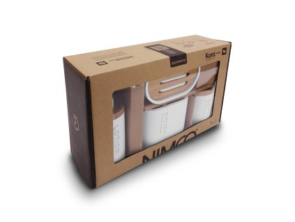 Dávkovač, mýdlenka, dózy na kart. a tampóny