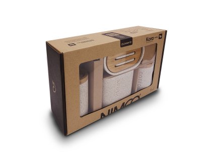 Dávkovač, mýdlenka, dózy na kart. a tampóny