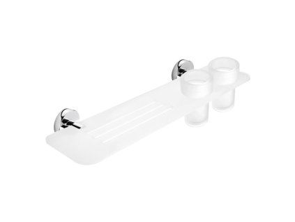 Police se sklenkami na kartáčky