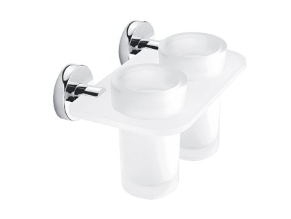 Držák na kartáčky dvojitý