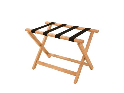 Skládací hotelový dřevěný kufrbox - přírodní dřevo