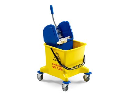 Filmop Vozík úklidový BABY 25L se ždímačem 7004A, plast, žlutý