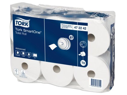 Tork SmartOne® toaletní papír, 2 vrstvy, 1 x 6, bílá