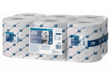 Tork Reflex® papírová utěrka Plus, 2 vrstvy, 1 x 6 rolí, bílá