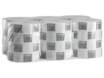 89638 rucnik papirovy v roli katrin plus m2 pk maxi 2 vrstvy bily celuloza 1 x 6 ks
