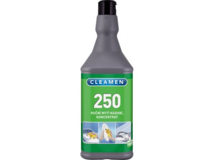 CLEAMEN 250, ruční mytí nádobí koncentrát,1L
