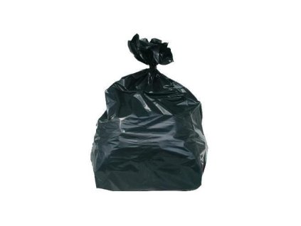 Pytel odp. zatahovací černý, 50, 70 x 100 cm, 120L, 25 ks/role