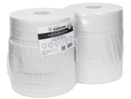 Toaletní papír 23 cm HYGOKORUNA, 210 m, 2 vrstvy, bílý, 1x6 ks