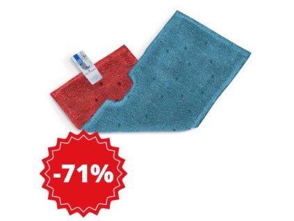 Filmop Mop DUO FACE wash basic modrý/červený