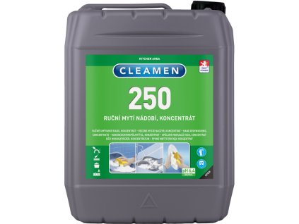 CLEAMEN 250 , ruční mytí nádobí koncentrát, 5L