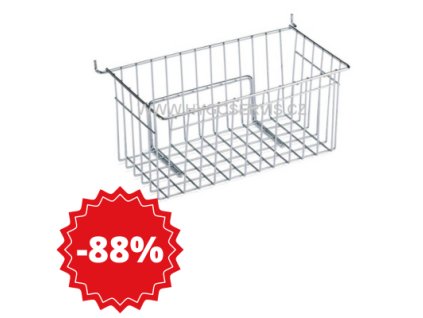 Filmop Košík na podvozky vozíků FILMOP a MINI JACK, chrom