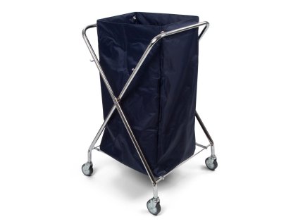 Filmop Stojan pojízdný "X" s plastovým pytlem na prádlo, 180 L