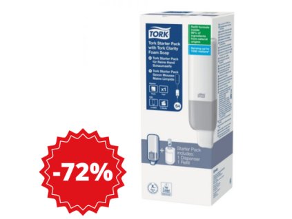 91552 tork startovaci balicek s tork cirym penovym mydlem