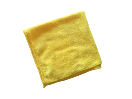 Utěrka mikrovlákno HYGOTRENDY, 40x40cm, 210g, pletená, žlutá