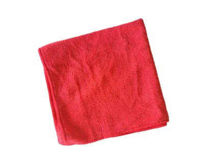 Utěrka mikrovlákno HYGOTRENDY, 40x40cm, 210g, pletená, červená
