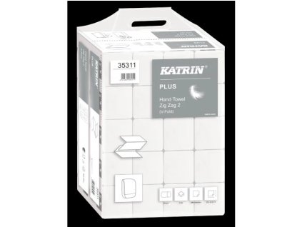 91939 rucnik papirovy skladany katrin plus zz 2 vrstvy bila