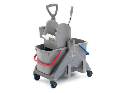 Filmop Vozík úklidový OneFred 2 x 25L, plast s miskou na čisticí prostř. a držákem mopu