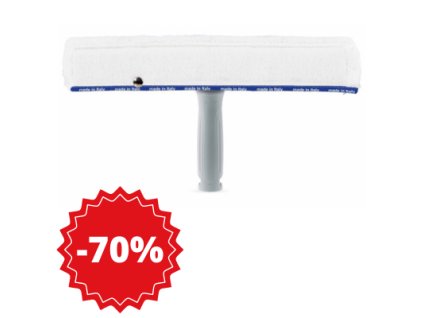 Rozmývák na okna ClARUS-W Prime s polyester návlekem, plast, 35cm