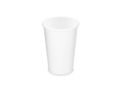 Papírový kelímek (PAP/PE) bílý Ø80mm 330ml `0,3L/10oz/ML` [10 ks]