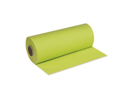Středový pás (PAP-Airlaid FSC Mix) PREMIUM žlutozelený 40cm x 24m [1 ks]