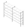 Regalový systém 6917 x 500 mm, 5 polic