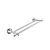 Držák na ručníky dvojitý, 52 cm