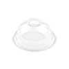Víčko vypouklé (rPET) s otvorem pro sklenici Ø78mm [50 ks]
