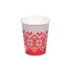 Papírový kelímek (PAP/PE) Zimní období Ø80mm 280ml `0,2L/8oz/M` [50 ks]