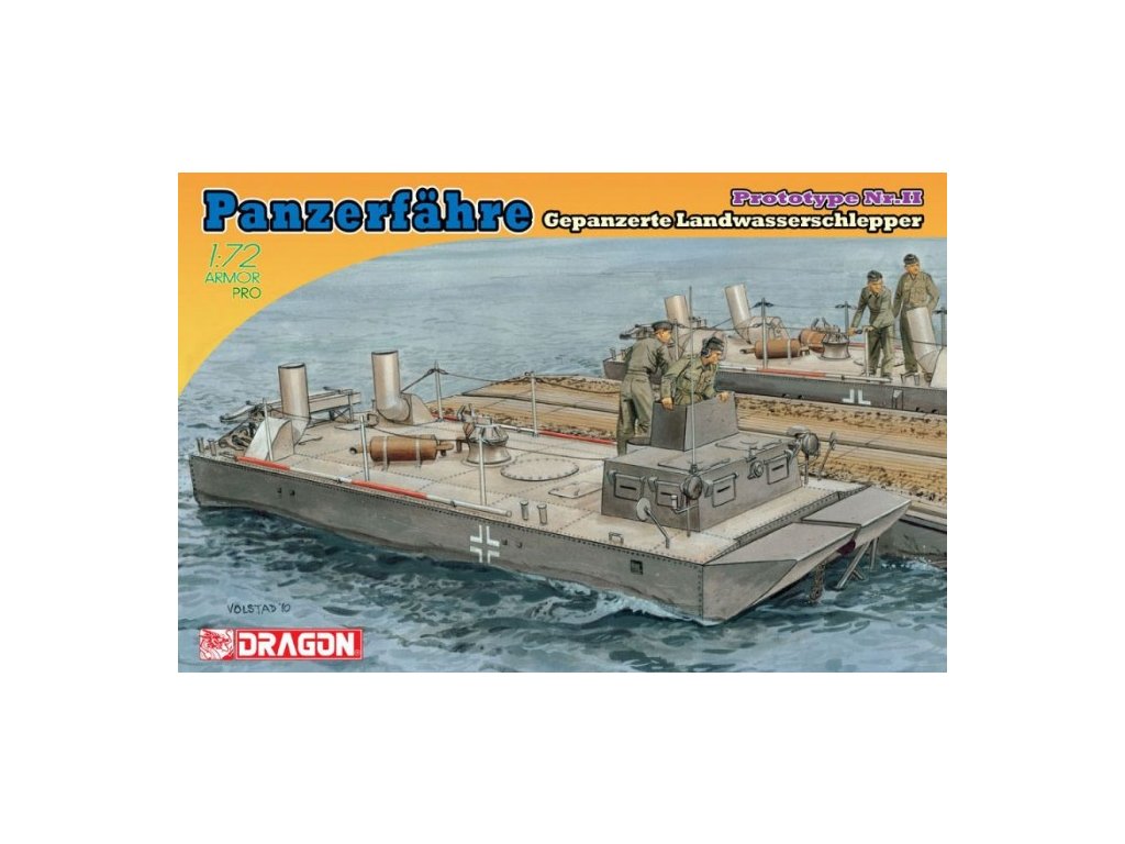 Panzerfahre Gepanzerte Landwasserslepper Prototype Nr.II 40 8987