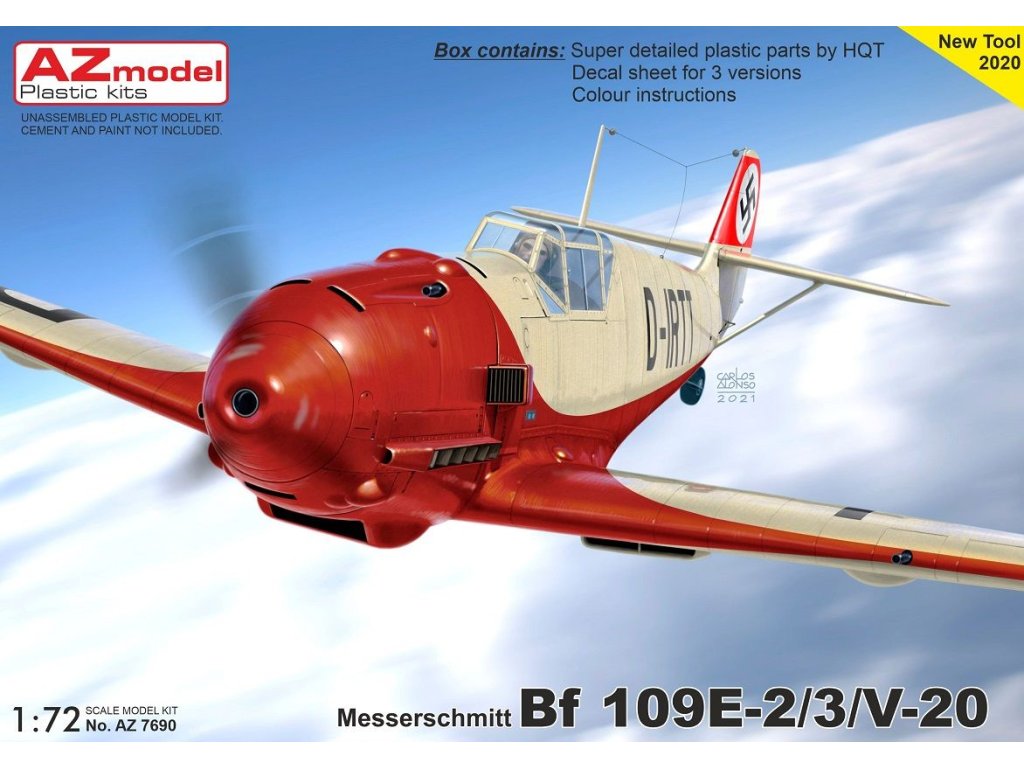 Bf 109E-2/3/V-20Prototypes 40 6144