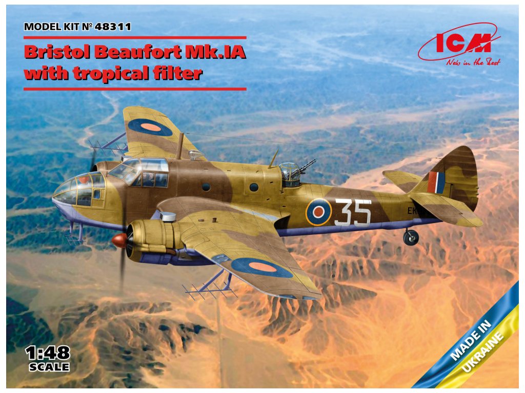 Bristol Beaufort Mk.IA with tropical filter 40 3901