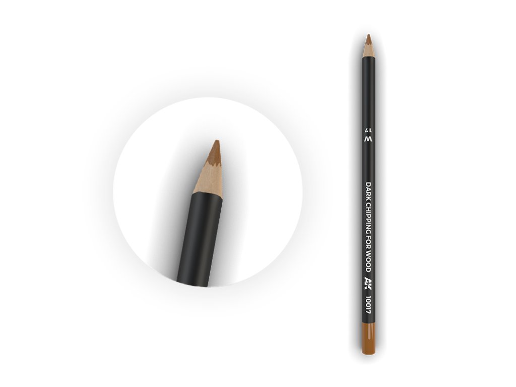 Watercolor Pencil - Dark Chipping for wood 40 1655