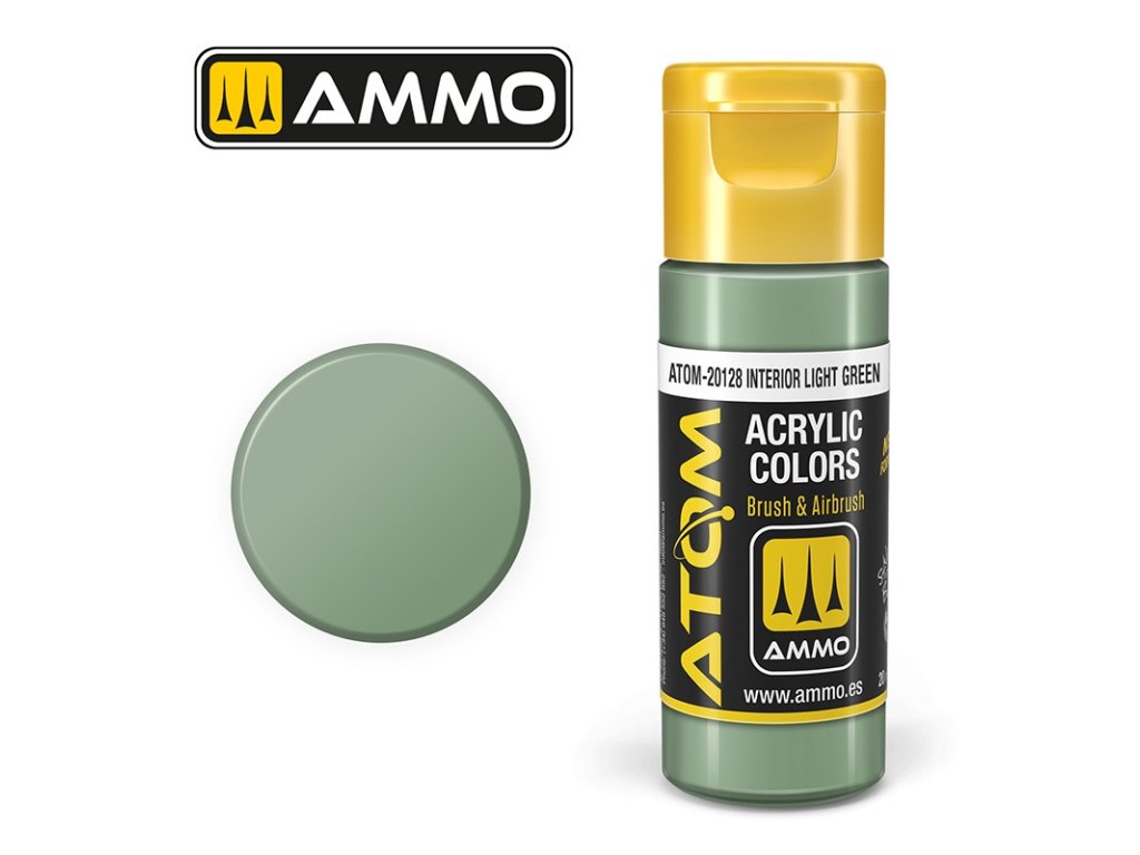 ATOM COLOR Interior Light Green 40 1484