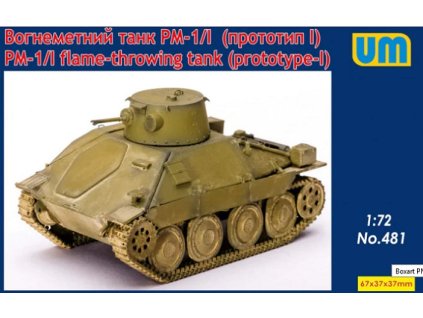 PM-1/I flame-throwing tank (prototype - I) 40 6890