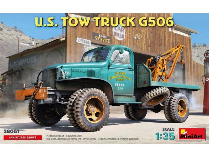 U.S. Tow Truck G506 (4x camo, incl. PE set) 40 3908
