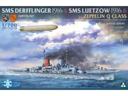 SMS Derfflinger 1916 + SMS Lützow 1916 + Zeppelin Q-class 40 5554