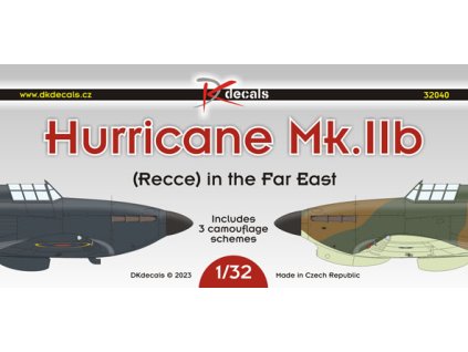 Hurricane Mk.IIB (recce) in the Far East 40 3468