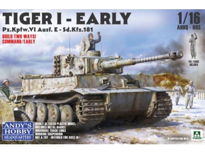 Tiger I Early Pz.Kpfw.VI Ausf.E 1:16 40 3523