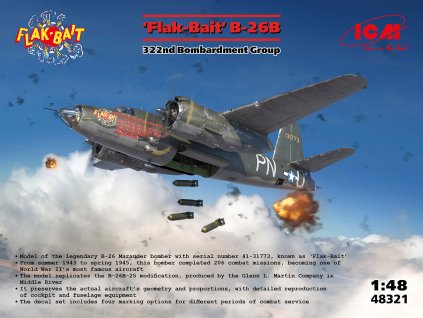 "Flak Bait" B-26B 322nd Bombardment Group 1:48 40 986