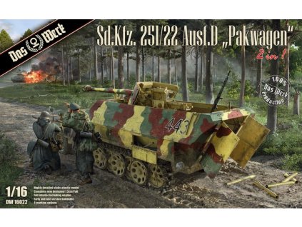 Sd.Kfz.251/22 Ausf.D "Pakwagen" 1:16 40 1161