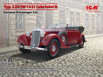 Typ 320 (W142) Cabriolet B 1:35 40 1268