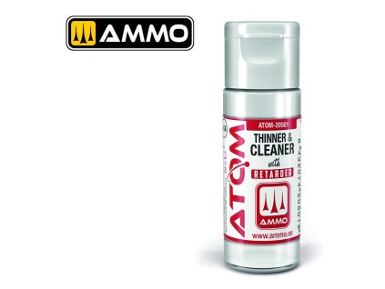 ATOM Thinner and Cleaner with Retarder 20ml 40 1625