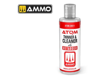 ATOM Thinner and Cleaner with Retarder 60 ml 40 1627
