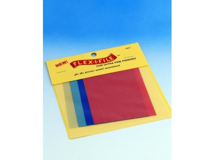 Leštící brusné papíry Flex-i-file, hrubost 1000, 1500, 6000 a 10000 (po 2 listech 75x100) 40 1851