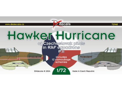 Hawker Hurricane Of Czechoslovak Pilots In RAF Squadrons Part II 1:72 40 1977