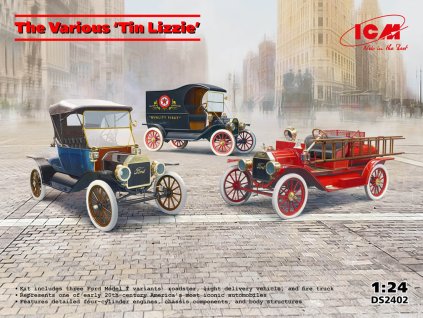 The Various ‘Tin Lizzie’ (3-in-1) 1:24 40 722