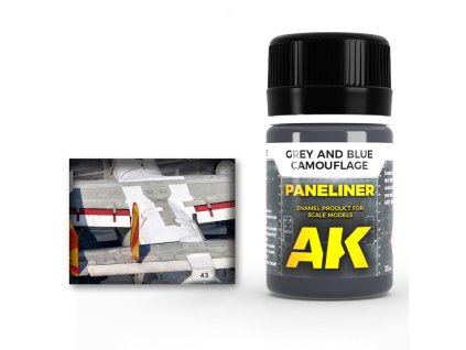 PANELINER FOR GREY AND BLUE CAMOUFLAGE 35 ml 40 789