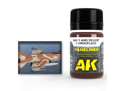 PANELINER FOR SAND AND DESERT CAMOUFLAGE 35 ml 40 790