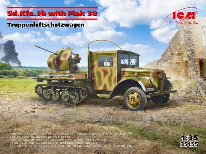 Sd.Kfz.3b with Flak 38 Truppenluftschutzwagen 1:35 40 892